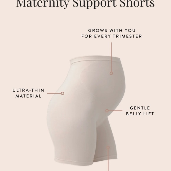 BELLY BANDIT® Thighs Disguise Maternity Support Shorts - Picture 5 of 7